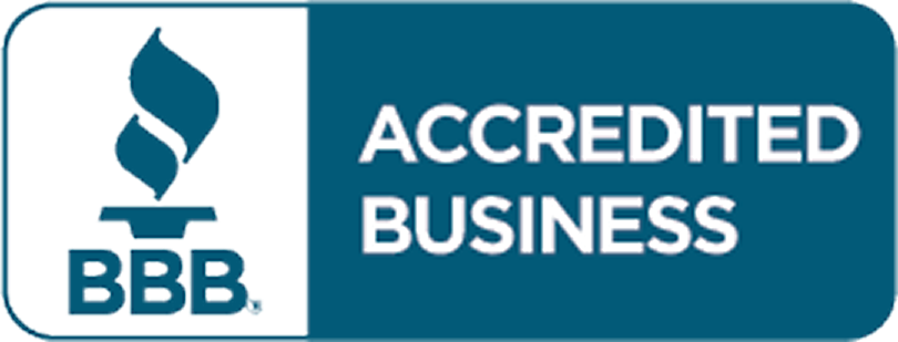 BBB accredited business logo.